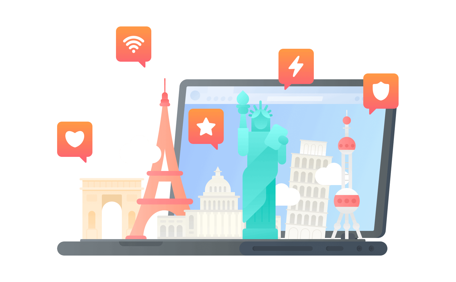因政策要求，本软件不支持在海外与国内部分地区使用，请谅解！ - 翻回VPN